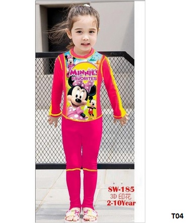 setelan renang minnie mouse